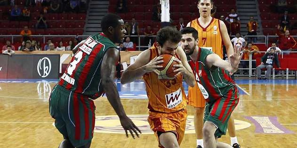 Galatasaray, Karşıyaka'ya Diş Geçiremedi