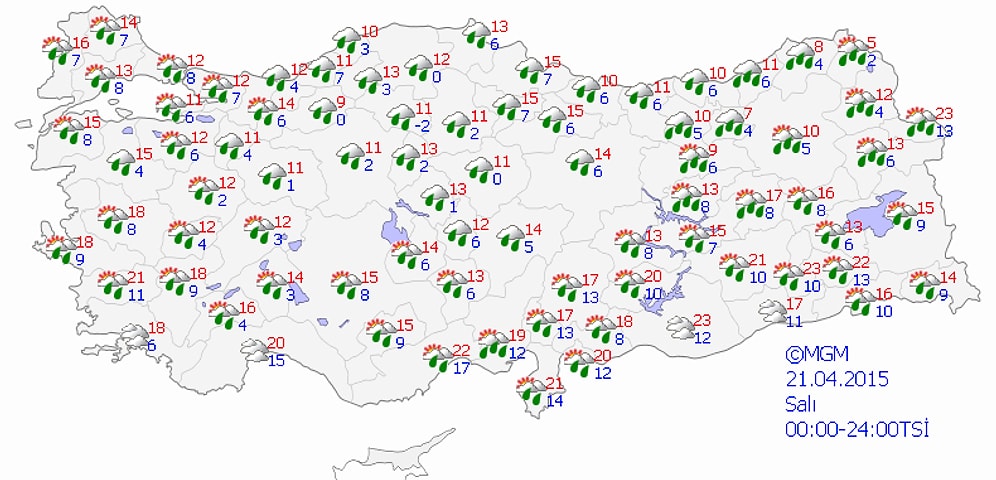 Meteoroloji'den Kuvvetli Yağış, Kuvvetli Rüzgar ve Toz Taşınımı Uyarısı