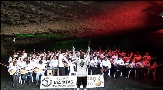 112 Bağlama ile Demba Ba Marşı Söylediler