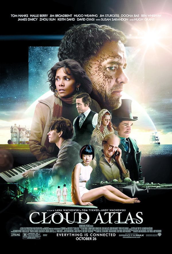 25. Cloud Atlas (Bulut Atlası), 2012