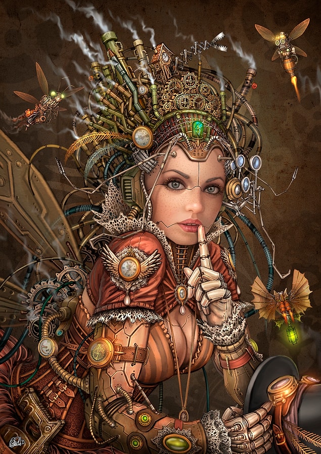 Steampunk Fairy - Sessizlik Perisi