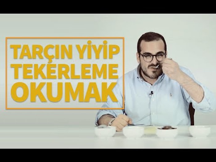 Leblebi Tozu ve Tarçın Yiyip Tekerleme Okumak