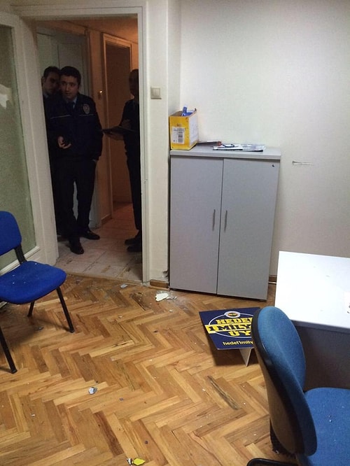 Fenerbahçe Ankara Şubesine Saldırı