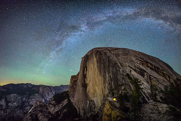 9. Atlama Rampasında Kamp Kurmak (Yosemite Ulusal Parkı, ABD)