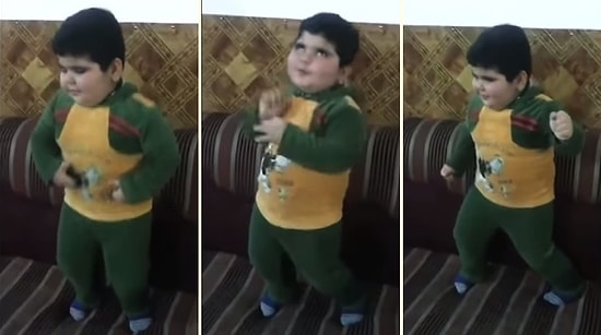 Dans Figürleri ile Kendine Hayran Bırakan Tombiş Çocuk