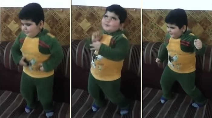 Dans Figürleri ile Kendine Hayran Bırakan Tombiş Çocuk