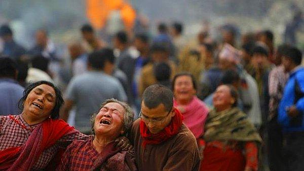 10. Nepal'deki Deprem '20 Atom Bombası Gücünde'