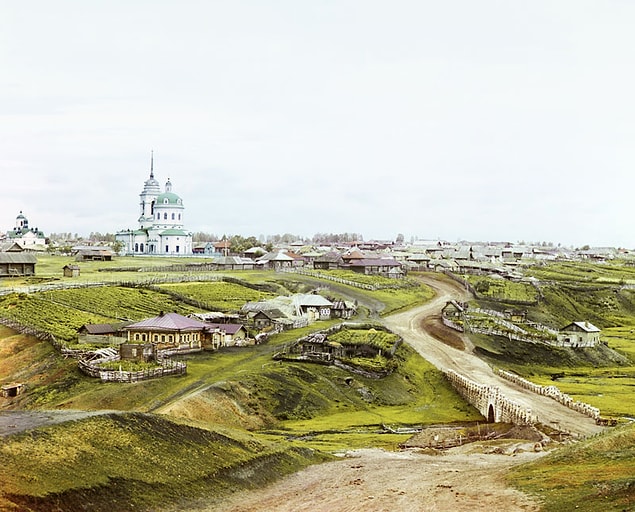 19. Kolchedan Köyü, Ural Dağları (1912)