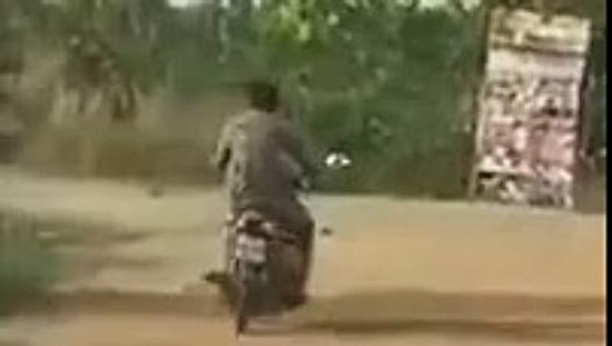 Sarhoş Adam Motosiklete Binerse