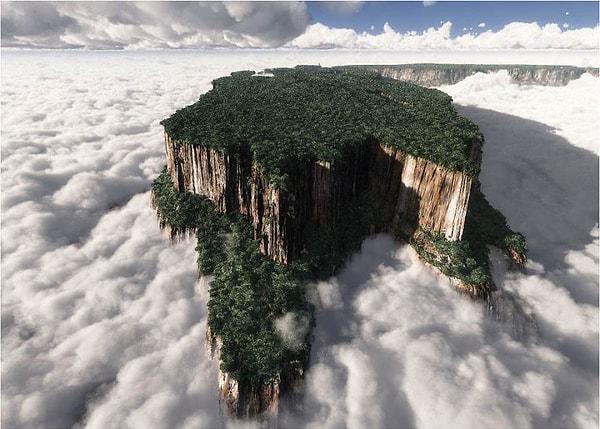 7. Roraima Dağı, Venezuela