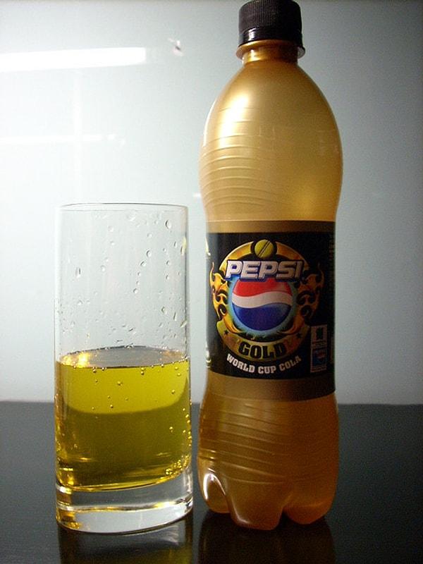 5. Pepsi Gold, Beyaz Sapot meyveli (Avrupa)
