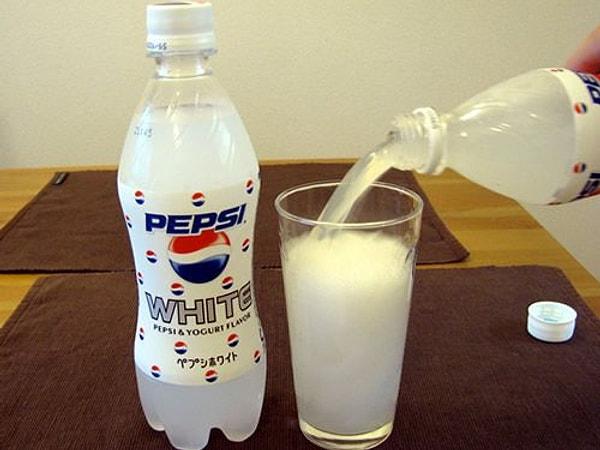 7. Pepsi beyaz, Yoğurtlu (Japonya)