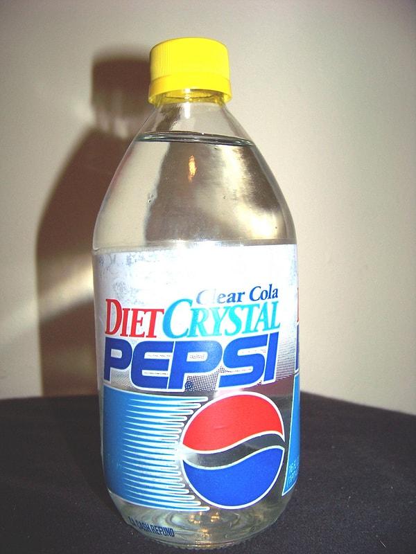 19. Kristal Pepsi (ABD, Kanada, Avustralya)