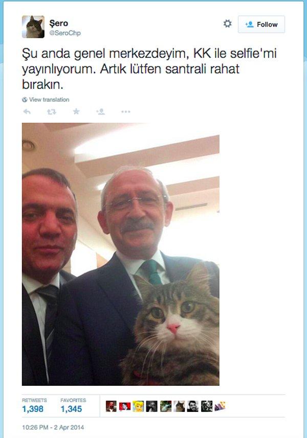 Kılıçdaroğlu'nun sağ kolu şeklindeki yorumları ispatlarcasına görüntüler verdi