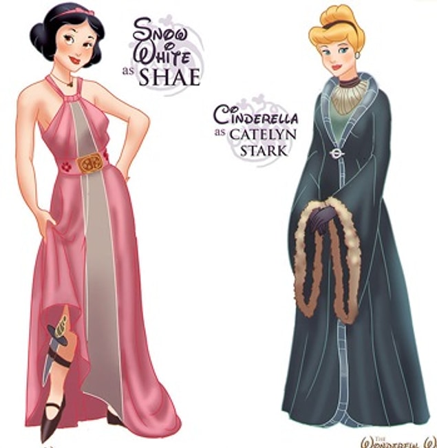 19. Pamuk Prenses - Shae ve Sindirella - Catelyn Stark