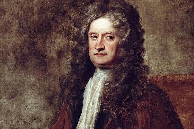 Sir Isaac Newton, (1642-1726) IQ: 193