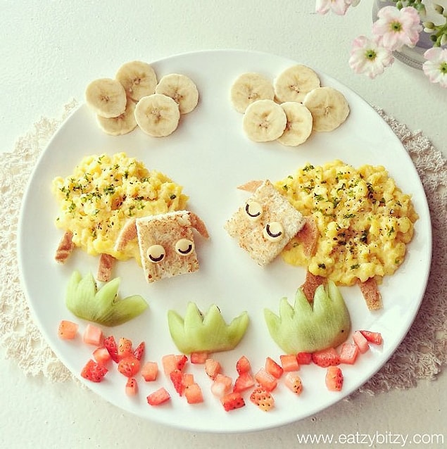 5. Omlet tabakları hiç bu kadar renkli olmamıştı.