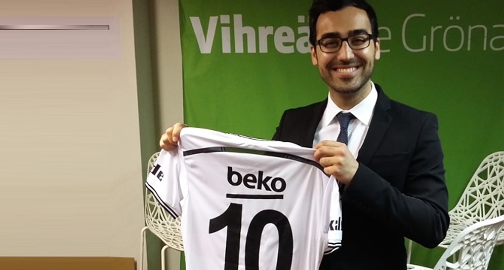 Beşiktaş, Finlandiya'da Milletvekili Seçilen Yanar'ı Kutladı