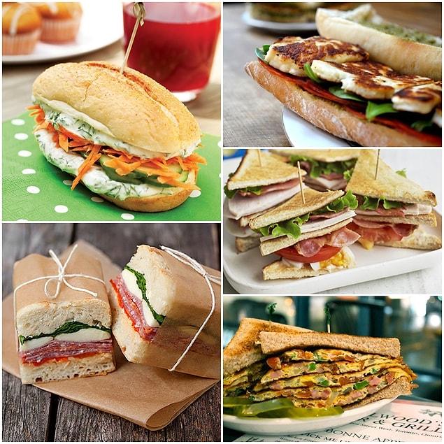 3. Piknik sandviçsiz olmaz!
