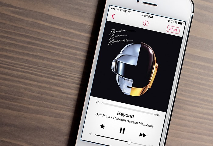 iOS 8’in Son Betasında Müzik Uygulamasına Yeni Özellikler Eklendi