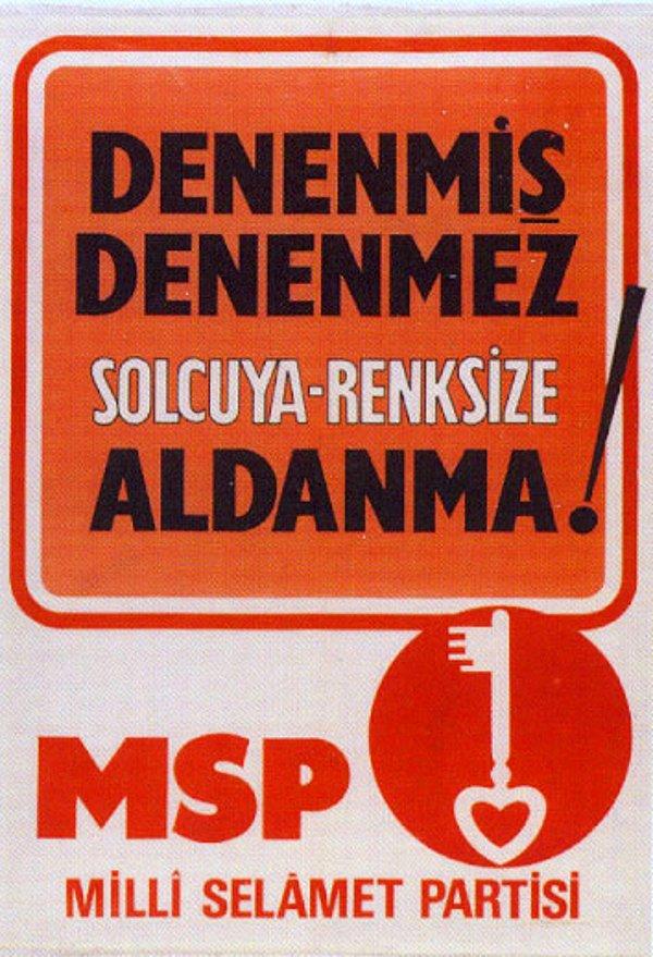 14. Milli Selamet Partisi - 1973