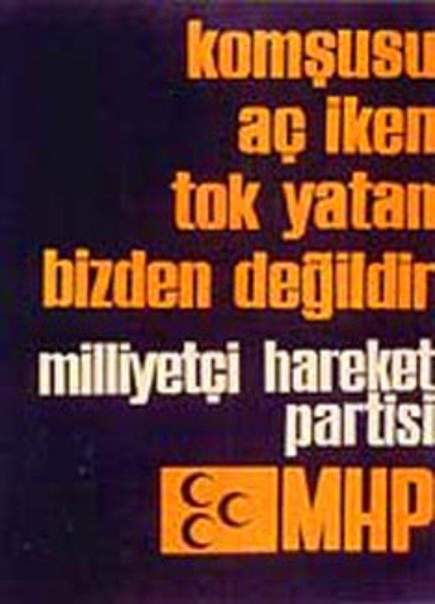 19. Milliyetçi Hareket Partisi - 1973