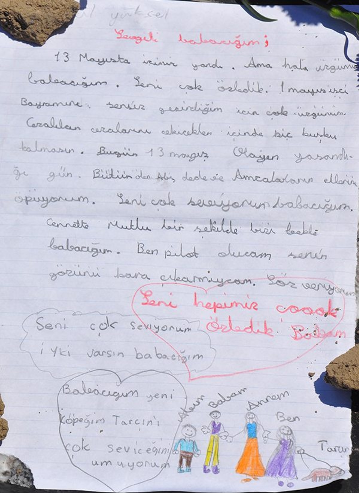 Çocuğunuzu anlatan mektup