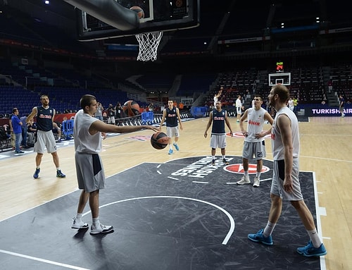 Fenerbahçe Ülker Son Antremanını Yaptı