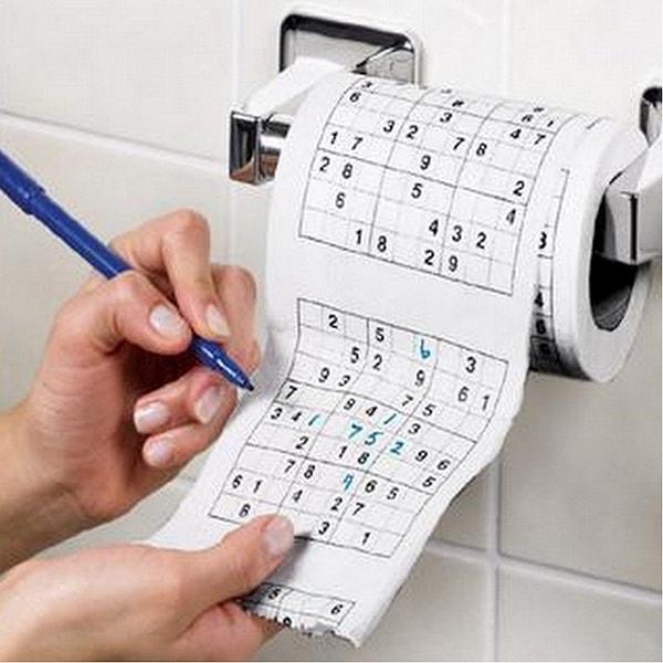 6. Sudoku Tuvalet Kağıdı