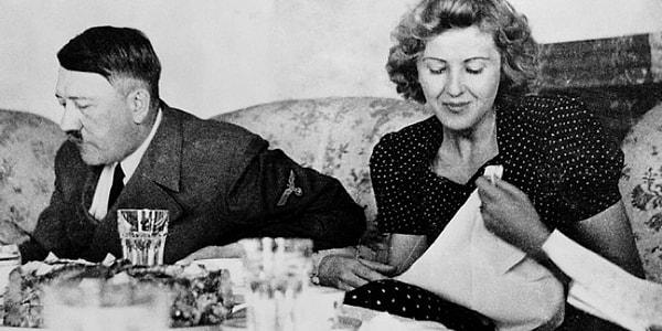 9. Evlendikten yalnızca 40 saat sonra Hitler’le birlikte intihar ederek hayata veda ettiler...
