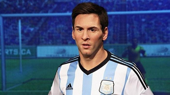 Lionel Messi'nin Balmumu Heykeli Yapıldı