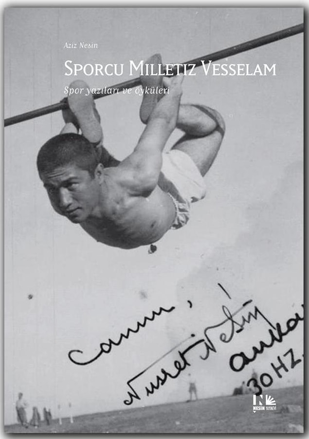 2. Beyaz saçlı bir ihtiyar olarak anımsadığınız Aziz Nesin bakın ne kadar da sportmen bir insanmış...