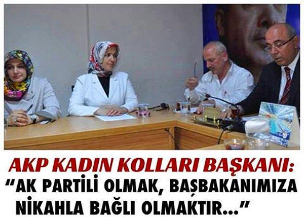 11. AKP Mahalle Kadın Kolu Başkanı Nuran Yıldız