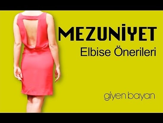Mezuniyet Elbise Önerileri | Giyen Bayan