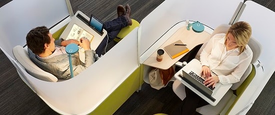 Klasik Masa ve Sandalyeleri Unutun! Ofislerdeki 6 Yenilikçi Çalışma Alanı