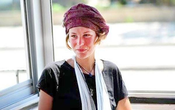 2. Dünyayı yürüyerek gezen 28 yaşındaki Hollandalı Jiska Nina Van Gerner, Türkiye'de tacize uğradı.