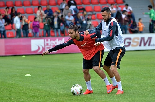 Galatasaray'da Neşeli Antrenman