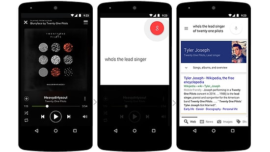 Google Now Artık Ekrandaki Uygulamayla Bağlantılı Çalışabilecek