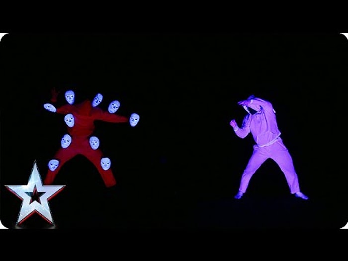 İngiltere Yetenek Yarışmasına Damga Vuran İnanılmaz Led Dansı 2