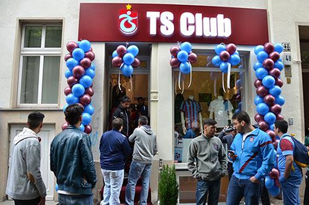Trabzonspor'un Yurt Dışındaki ilk Mağazası Berlin'de Açıldı