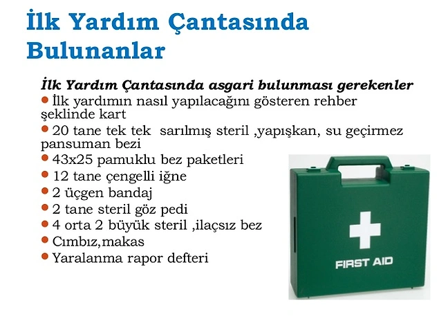 Ev ilk yardım çantası - evinizde gerekli olan esaslar Ev ilk yardım çantası - evinizde gerekli olan esaslar