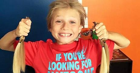 Kanser Hastası Çocuklara, Uzattığı Saçlarını Bağışlayan 8 Yaşındaki Delikanlı: Christian McPhilamy