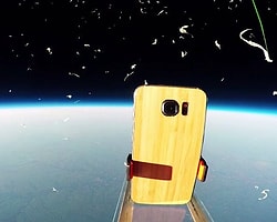 Samsung Galaxy S6 Uzaydan Dünya'ya Bırakıldı