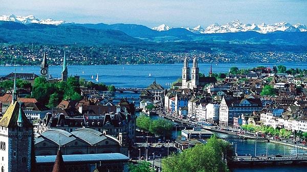 11. Zürih, İsviçre
