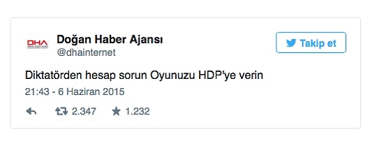 DHA Twitter Hesabı Hacklendi