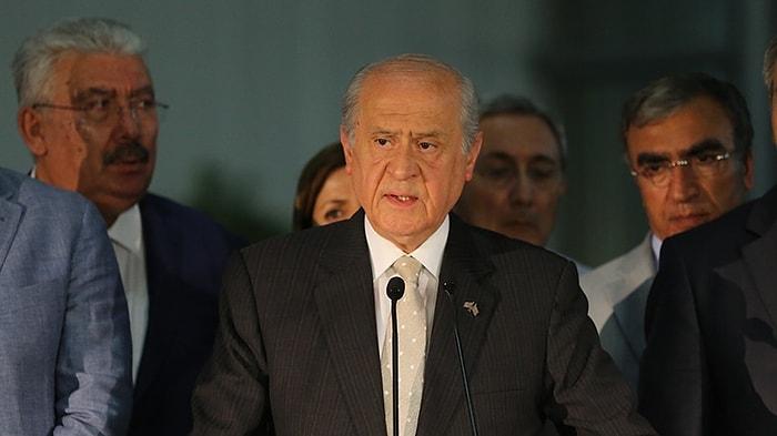 Bahçeli: ‘AKP İçin Sonun Başlangıcı Görülmüştür’