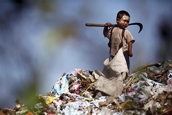 12 Haziran Çocuk İşçiliği ile Mücadele Günü'nde Dünyanın Dört Bir Yanından Çocuk İşçiler