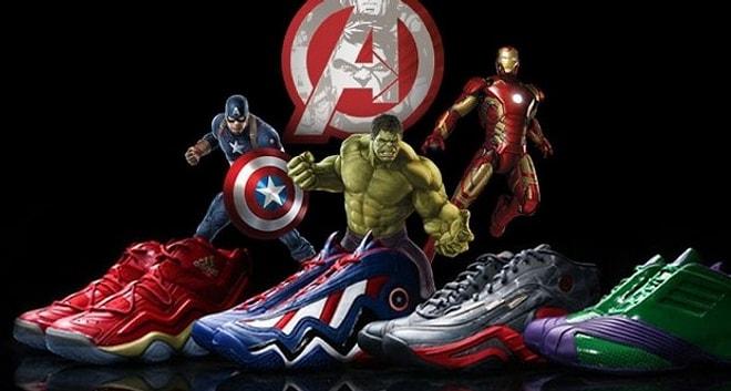 Avengers Adına Üretilen Özel Ayakkabılar..