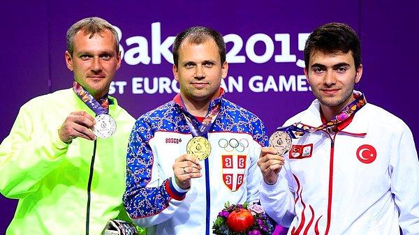 Atıcılıkta Abdullah Ömer Alimoğlu bronz madalya kazandı