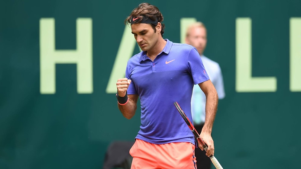 ATP Halle'de Federer Finalde